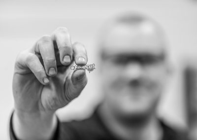 Micro abrasive waterjet cutting